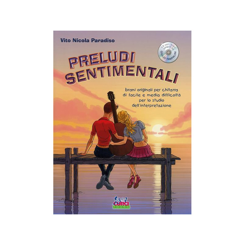 PRELUDI SENTIMENTALI + CD -  VITO NICOLA PARADISO - CHITARRA