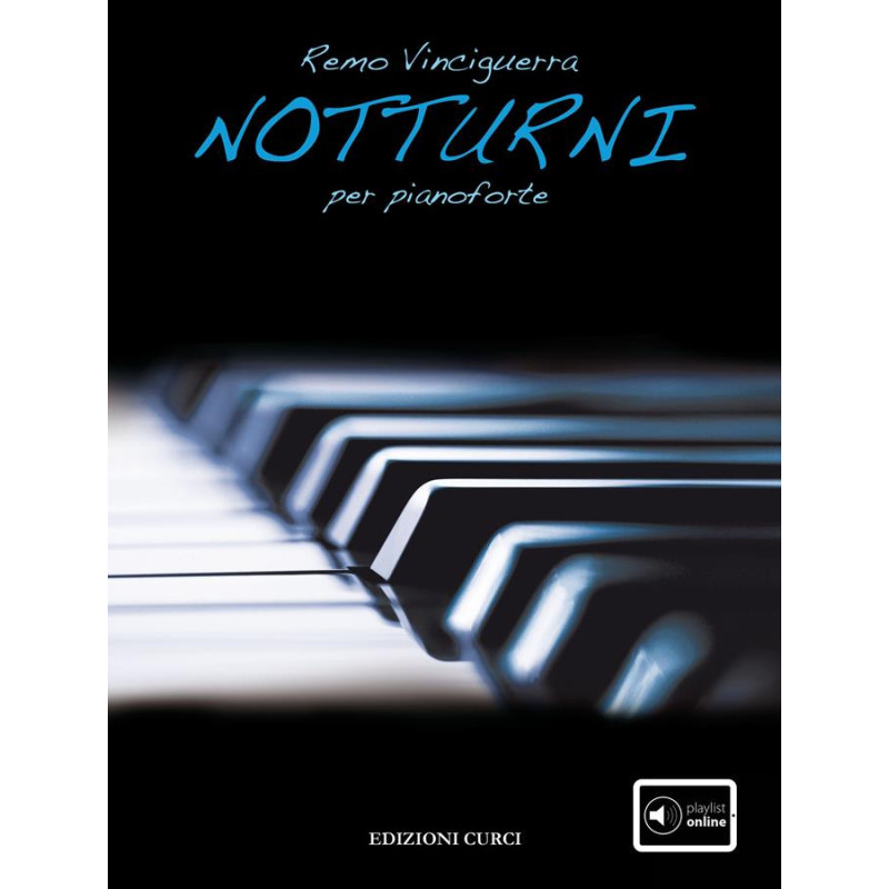 REMO VINCIGUERRA - NOTTURNI PER PIANOFORTE + audio online - SPARTITI FACILI