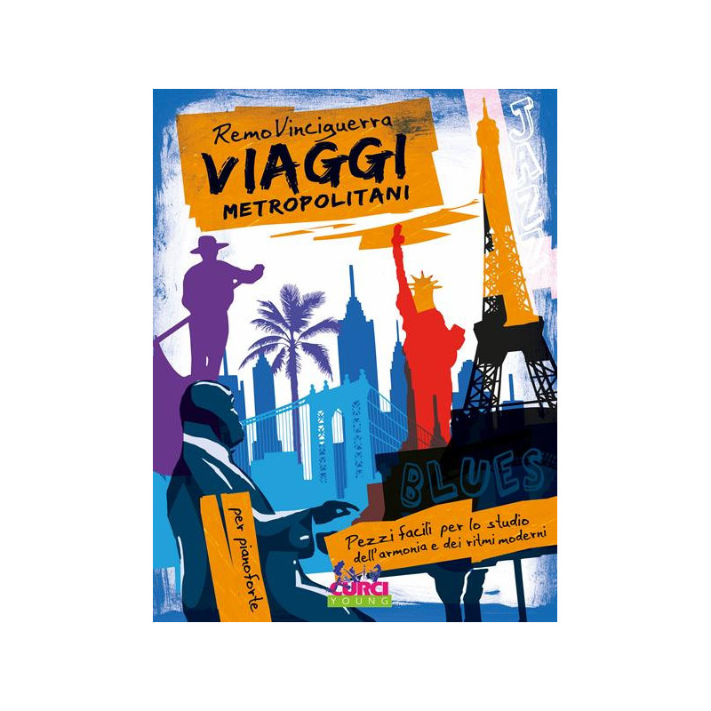 REMO VINCIGUERRA - VIAGGI METROPOLITANI - SPARTITI FACILI PER PIANOFORTE