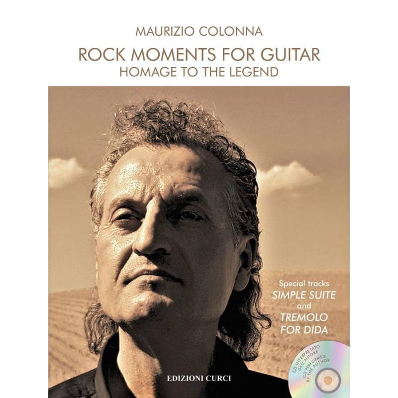 Rock Moments for Guitar - Homage to the Legend + CD - Maurizio Colonna
