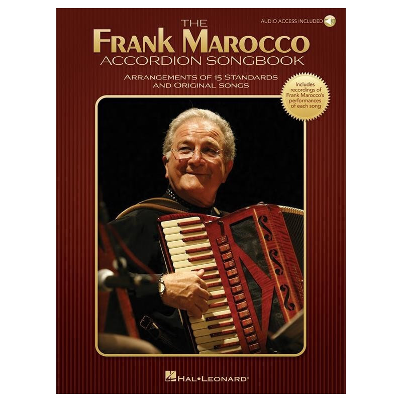 The Frank Marocco Accordion Songbook + audio online - Fisarmonica
