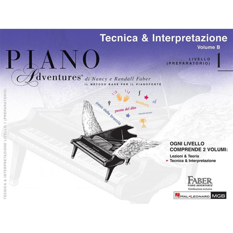 Piano Adventures: Tecnica & Interpret. Livello 1 - edizione italiana