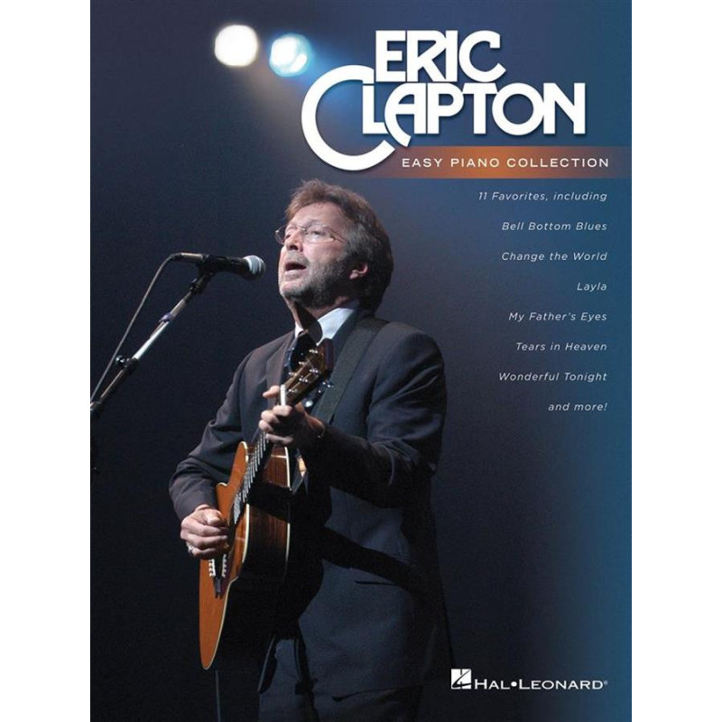 Eric Clapton - Easy Piano Collection - Pianoforte facile - Spartiti