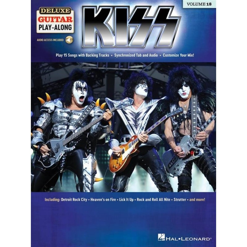 Kiss + Audio online - Chitarra - Guitar - Spartiti
