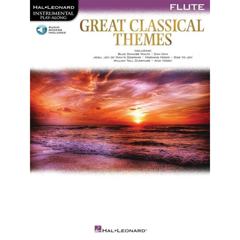 Great Classical Themes + audio online - Flauto - Spartiti grandi temi classici