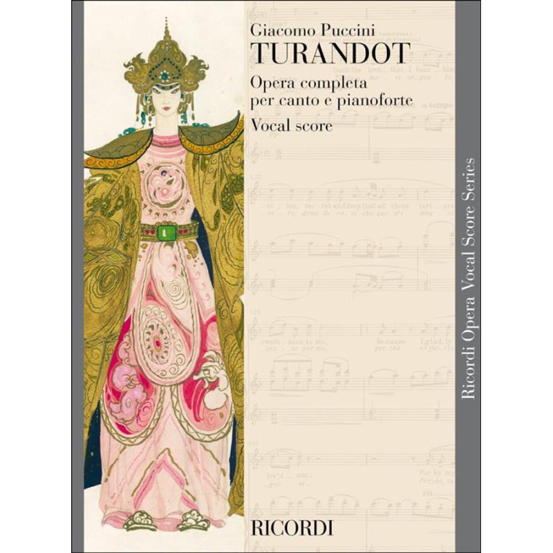 Turandot - ediz. Tradizionale - Puccini - canto e pianoforte - Italiano-Inglese