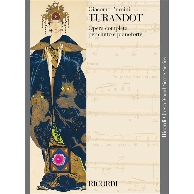 Turandot - Giacomo Puccini - canto e pianoforte  - Italiano