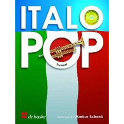 M. SCHENK - ITALO POP + CD - TRUMPET - SPARTITI TROMBRA