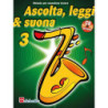 JAAP KASLELEIN - ASCOLTA LEGGI & SUONA VOL. 3 + CD - SASSOFONO TENORE