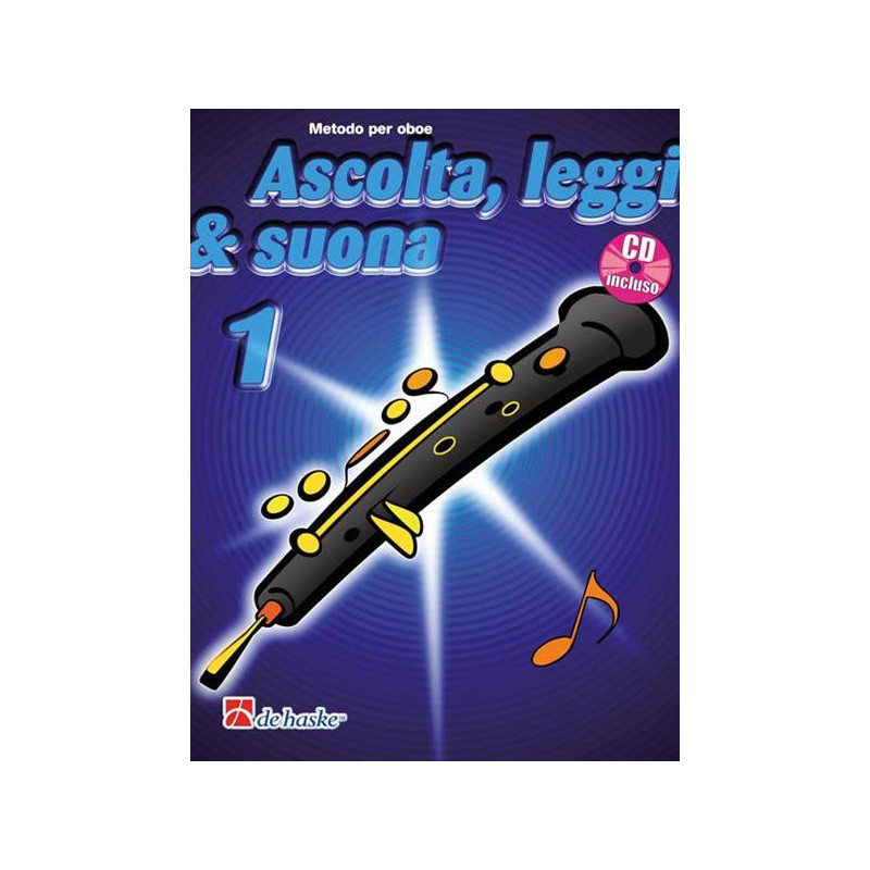 JAAP KASLELEIN - ASCOLTA LEGGI & SUONA VOL. 1 + CD - OBOE