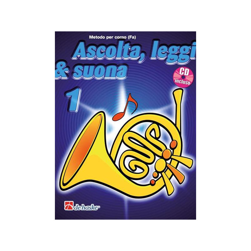 JAAP KASLELEIN - ASCOLTA LEGGI & SUONA VOL. 1 + CD - CORNO