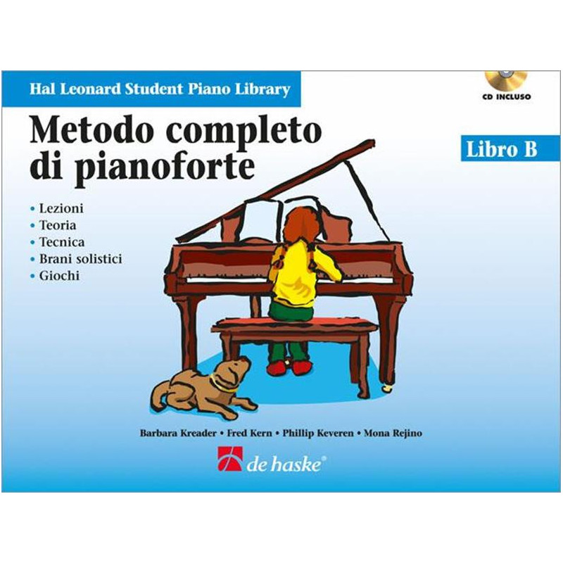 B. KREADER - METODO COMPLETO PER PIANOFORTE - LIBRO B + CD