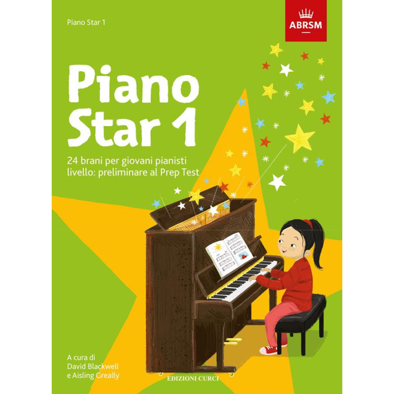Piano Star 1 - 24 brani per giovani pianisti. Livello: preliminare al Prep Test