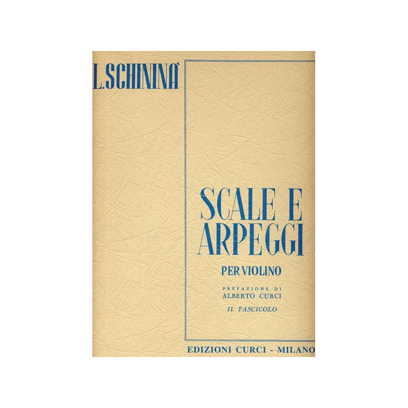 L. SCHININA' - SCALE E ARPEGGI VOL. 2