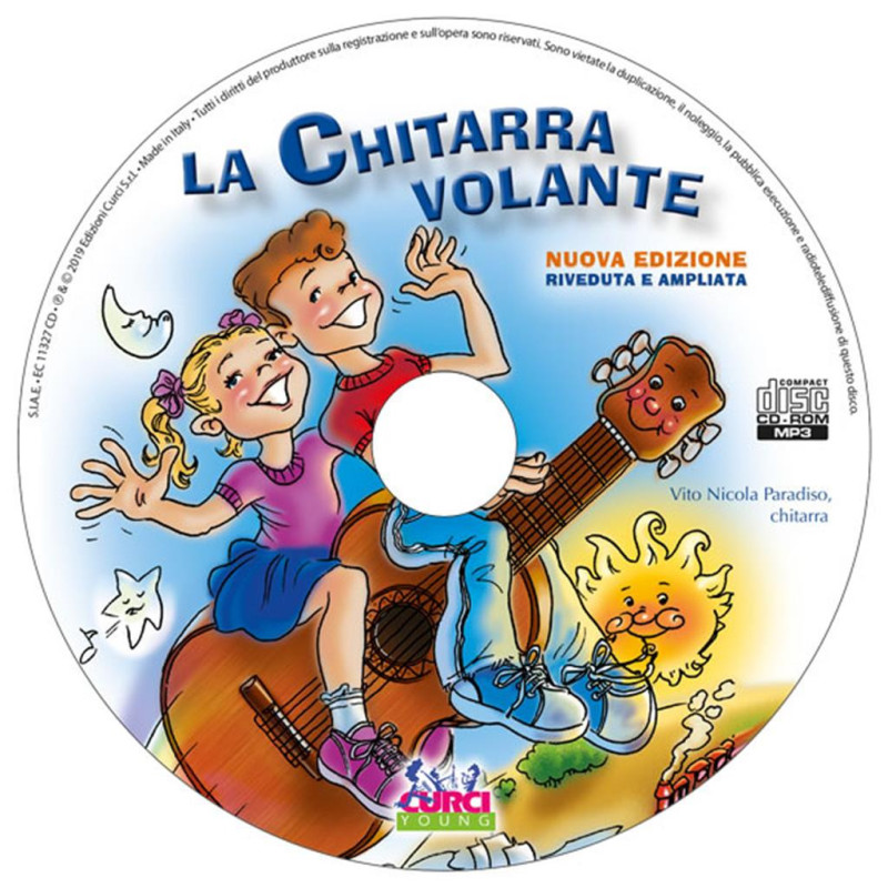 CD La chitarra volante - nuova edizione - solo CD MP3 - Vito Nicola Paradiso