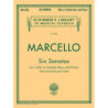 Six Sonatas - Benedetto Marcello - Violoncello contrabbasso e pianoforte