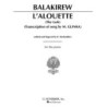 L'Alouette (The Lark) - Mili Aleksejevitsj Balakirev - Pianoforte