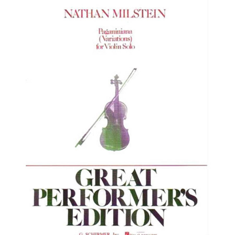 Paganiniana Variations - Nathan Milstein - Violino