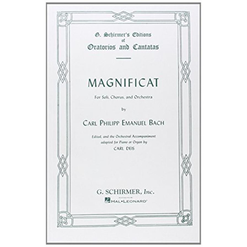 Magnificat - Carl Philipp Emanuel Bach -  Riduzione per canto e pianoforte