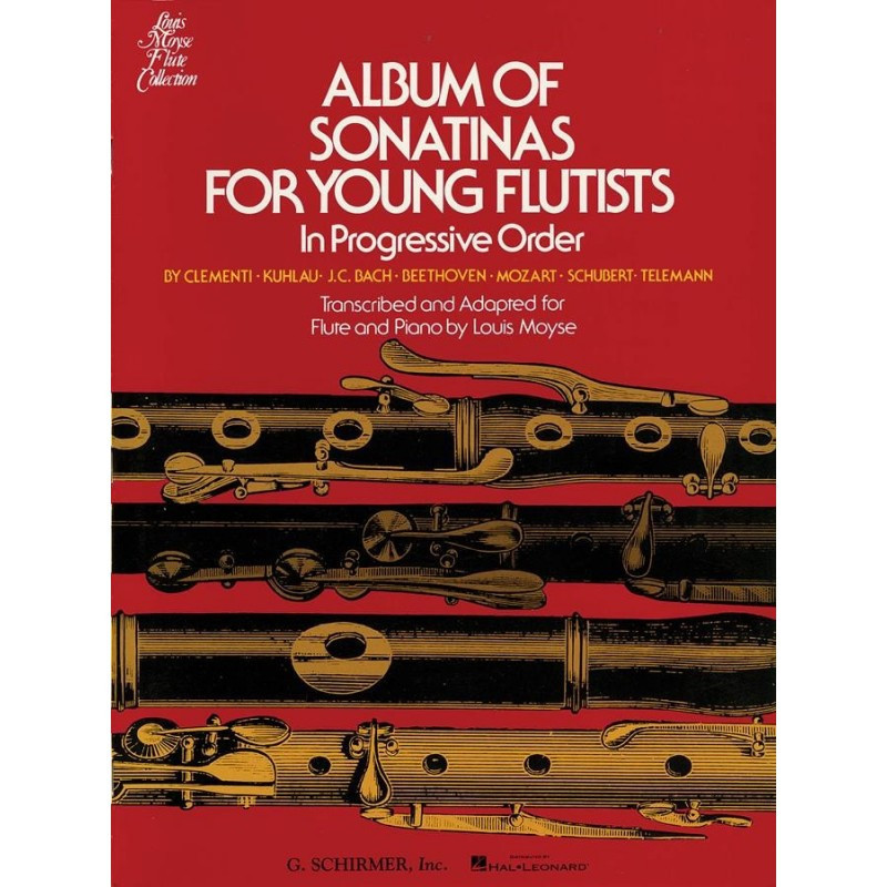 Album of Sonatinas for Young Flutists -  Flauto e pianoforte - Louis Moyse