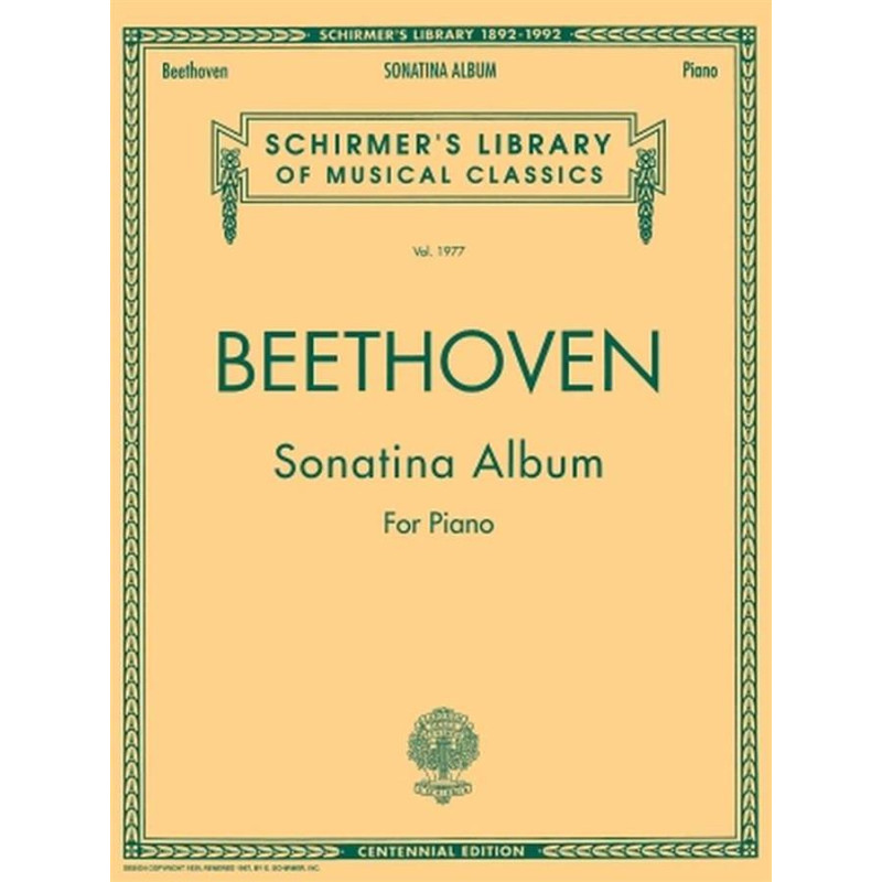 Sonatina Album For Piano - Ludwig van Beethoven - Pianoforte