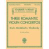 Three Romantic Violin Concertos - Spartito + Parte - Violino e pianoforte
