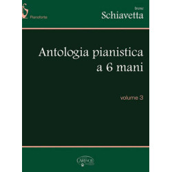 Schiavetta - Antologia pianistica a 6 mani volume 3