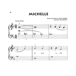 Songs Of The Beatles - Pianoforte -  Beginning Piano Solo Songbook