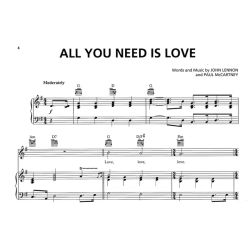 Yesterday - Soundtrack - The Beatles - Piano voce e chitarra