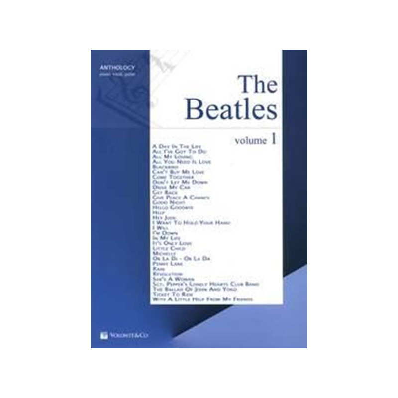 THE BEATLES ANTHOLOGY VOL. 1 - PIANO, VOCE, CHITARRA