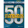 REAL BOOK - 50 STANDARDS - LINEA MELODICA E TESTI PER STRUMENTI IN DO