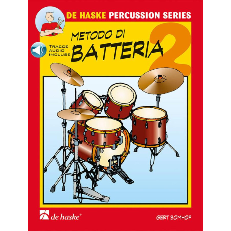 Metodo di batteria Vol. 2 + tracce audio - Gert Bomhof