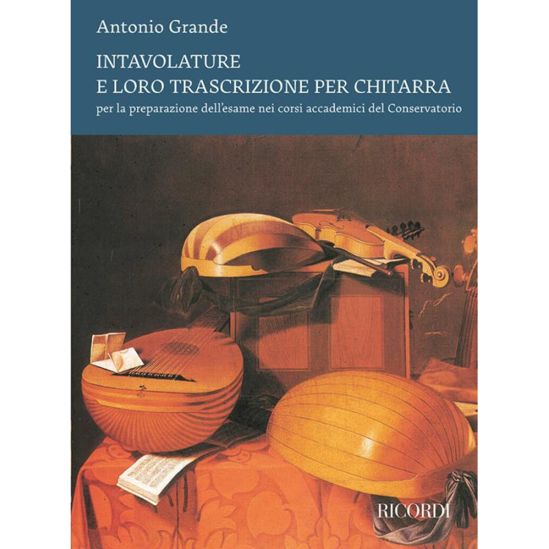 Intavolature e loro trascrizione per chitarra - Antonio Grande