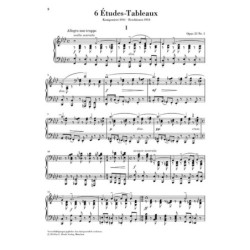 Études-Tableaux - Sergei Rachmaninov – Pianoforte