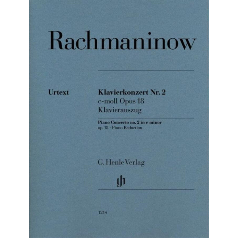 Concerto no. 2 in c minor op. 18 - Sergei Rachmaninov – Pianoforte
