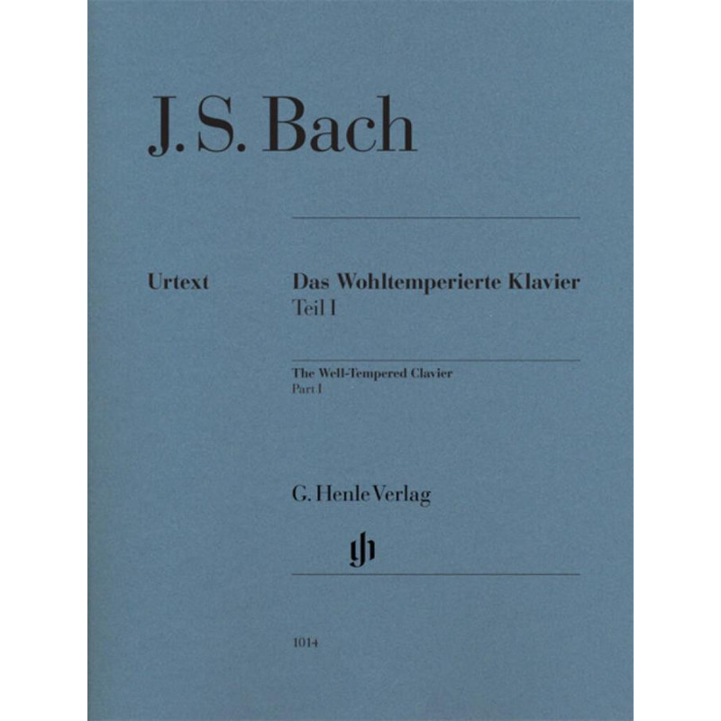 Das Wohltemperierte Klavier Teil 1 BWV 846-869 - Johann Sebastian Bach – Pianoforte