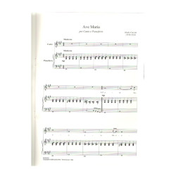 Ave Maria - Giulio Caccini - Piano e Voce - Spartito