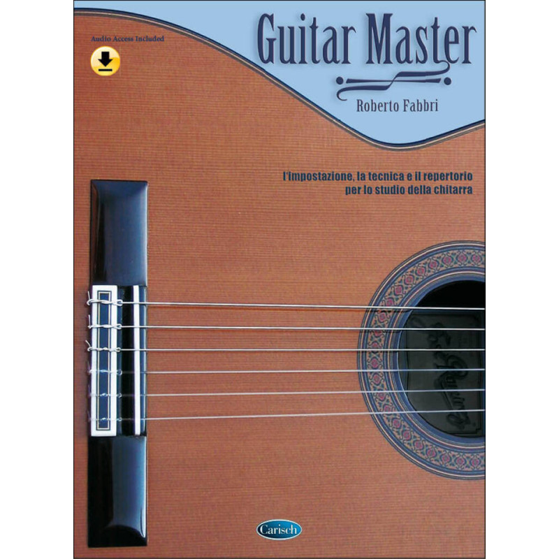 ROBERTO FABBRI - GUITAR MASTER + Audio online