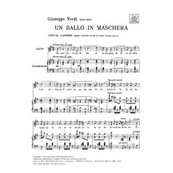 Un Ballo In Maschera: Saper Vorreste Di Che Si - Soprano E Pianoforte - G. Verdi