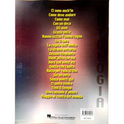 Antologia - Max Pezzali - Chitarra - Linea Melodica e accordi - spartiti