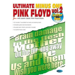 ULTIMATE MINUS 1 PINK FLOYD V.2 + CD - SPARTITI + TABLATURE + BASI MUSICALI