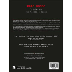 3 Pieces for Violin & Piano - Ezio Bosso - violino e pianoforte