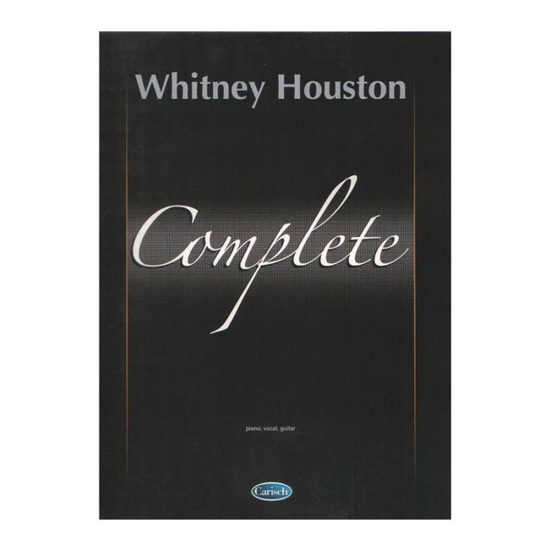 Whitney Houston Complete - Pianoforte, Canto e Chitarra - Spartiti