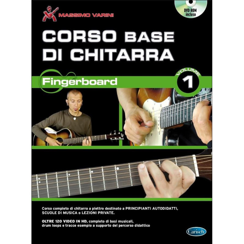 M. VARINI - CORSO BASE DI CHITARRA - FINGERBOARD VOL. 1 - DVD EDITION
