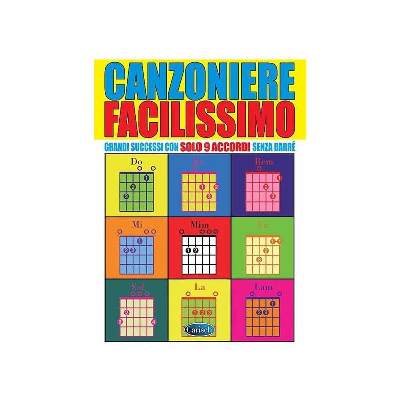 CANZONIERE FACILISSIMO - TESTI E ACCORDI