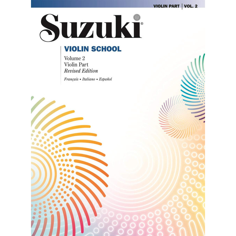 SUZUKI VIOLIN SCHOOL VOL. 2 - SUZUKI METHOD