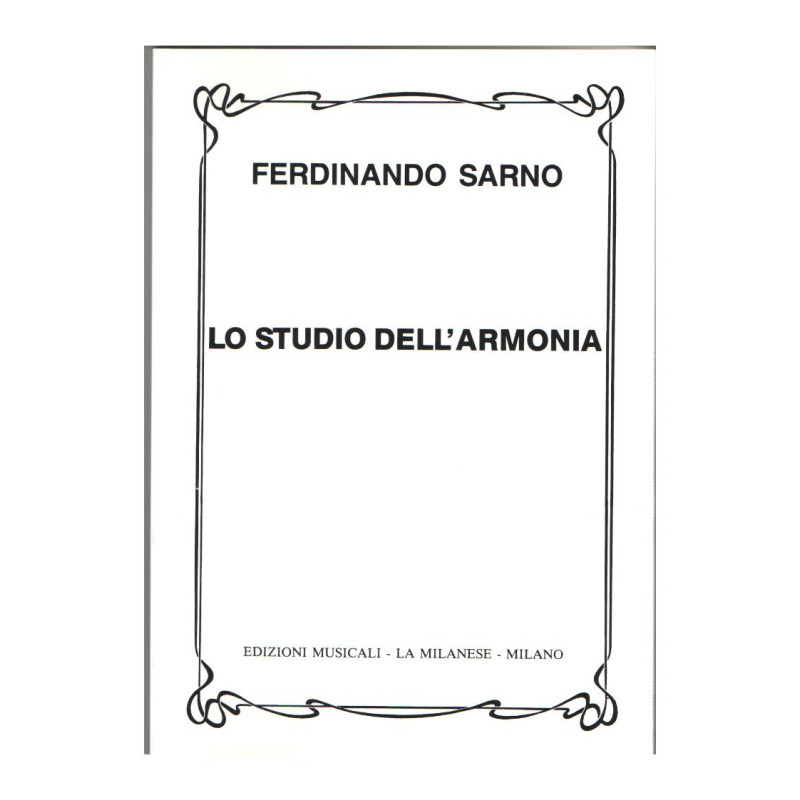 Lo Studio dell'armonia - Ferdinando Sarno - Tutti gli strumenti