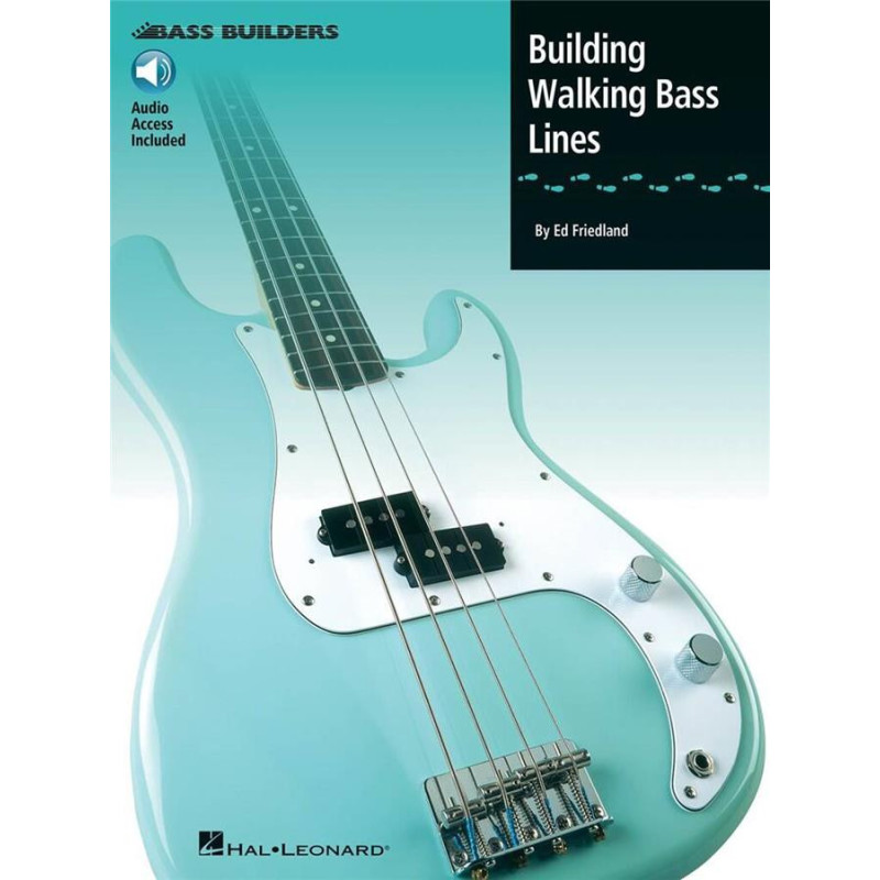 Building Walking Bass Lines + audio online - basso