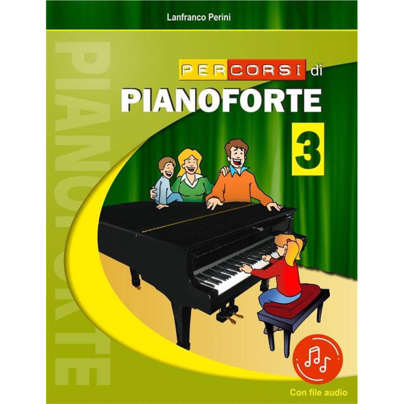 Percorsi Di Pianoforte Vol. 3 + audio online - Lanfranco Perini