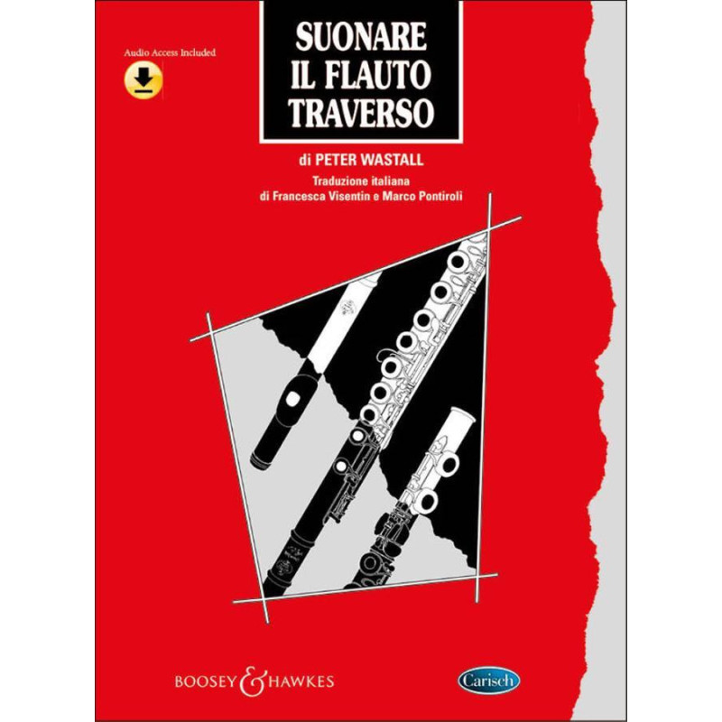 PETER WASTALL - SUONARE IL FLAUTO TRAVERSO + audio online
